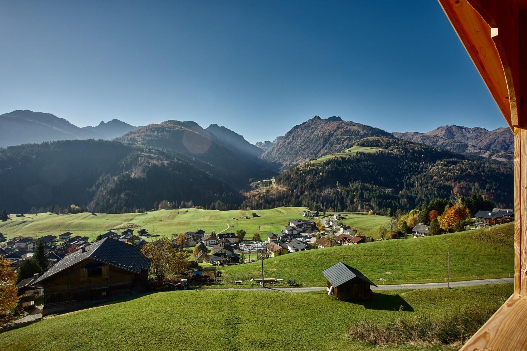Sankt Lorenzen im Lesachtal Voss Haus- Ferienwohnung Freiraum מראה חיצוני תמונה
